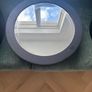 Set of 3 Round Black Framed Wall Mirrors Image 4