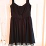 Black chiffon dress, Small size Image 2