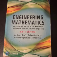 Engineering Mathematics Textbook (5th Edition) - Pearson