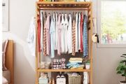 BRAND NEW Rolling Clothes Racks Garment Racks Hanging Heavy Duty with Shoe Clothing Storage Organizer Shelves