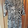 Zara Zebra Print Dress Image 3