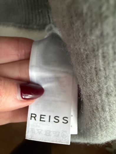 Woman Reiss oversize wool hoodie