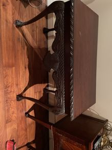 Antique Carved Hall table