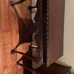 Antique Carved Hall table