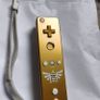 Official Nintendo Wii Zelda Controller & Club Nintendo Golden Nunchuk. Image 5