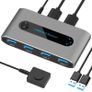 USB 3.0 Switch 2 In 4 Out USB Sharing Switch for 2 Computer Sharing 4 USB Devices USB KVM Switcher Image 5