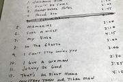 Elvis Memorabilia - Set list from Elvis Concert July 1969