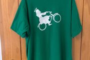 Hairy Baby Christ on a Bike T-Shirt XL