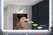 LED Illuminated Bathroom Mirror anti fog and Bluetooth