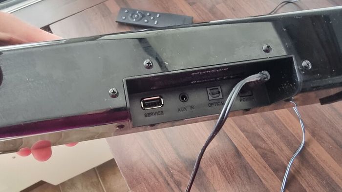 tv and soundbar