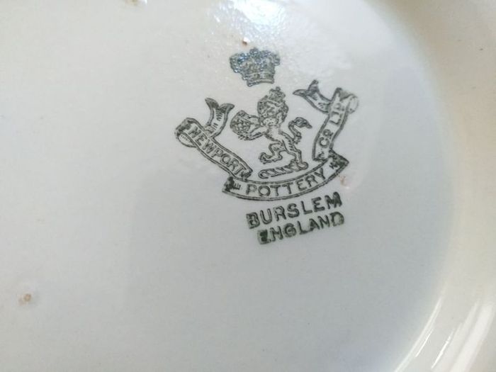 Art deco Newport pottery Burslem tureen
