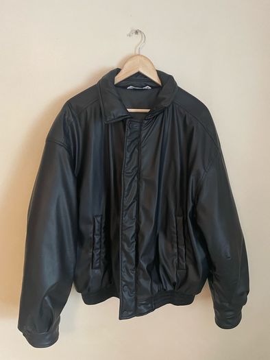 Zara Men Faux Leather Jacket