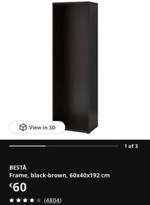 Ikea besta cabinet unopened