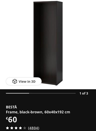 Ikea besta cabinet unopened