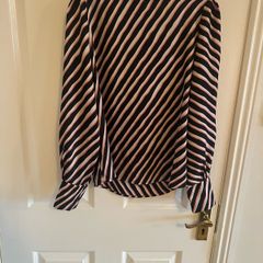 Beautiful red tall satiny skirt. Size10 and tall. New with tags