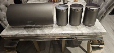 Breadbin and cannisters