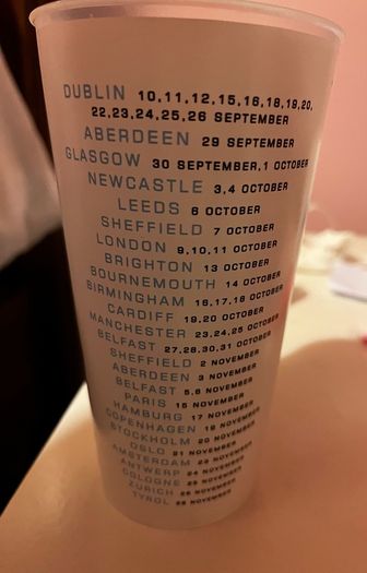 Westlife Anniversary cup