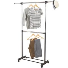Two Tier Clothes Rail