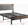 Double Bed Frames with Wooden Storage Image 9