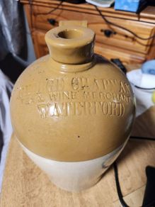 Waterford whiskey flagon.