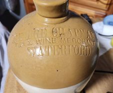 Waterford whiskey flagon.