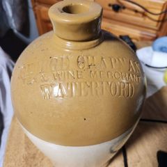 Waterford whiskey flagon.