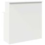 Reception Desk White 100x50x103.5 cm Image 3