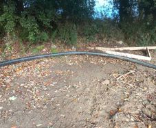 twin heating insulated pipe 2x1inch