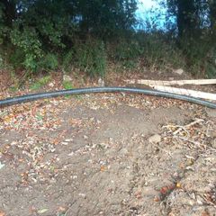 twin heating insulated pipe 2x1inch