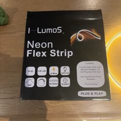 Indoor/outdoor lighting strip