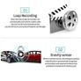 2 channel Dashcam + Reversing Camera in Rearview Mirror DVR Car Black Box Image 4