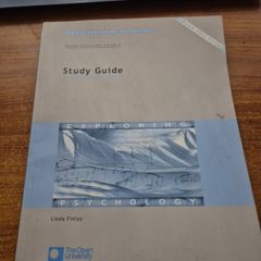 Exploring Psychology Study Guide and Workbook