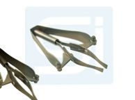 main image for ad Automatic Tweezers Hair Splinter Forceps Eyebrow Stainless Steel Manicure Tool
