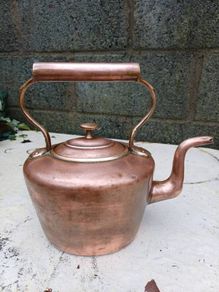 Antique Copper Kettle