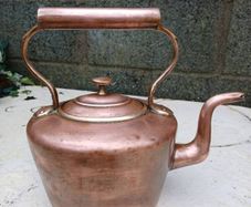 Antique Copper Kettle