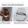 LandRover Door Lock Protectors - Black crome - 4pce Image 3