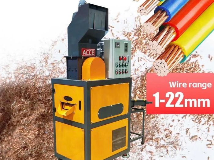 5.3kw new 240v 3 pin plug Uk Professional electric cable granulator designed for recycling copper and aluminum cables