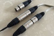 Neutrik Cable XLR Connector, Straight, 50V, 4 Way, Silver over Nickel Plating