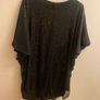 NEW black sparkly blouse (approx size 22-24) Image 5