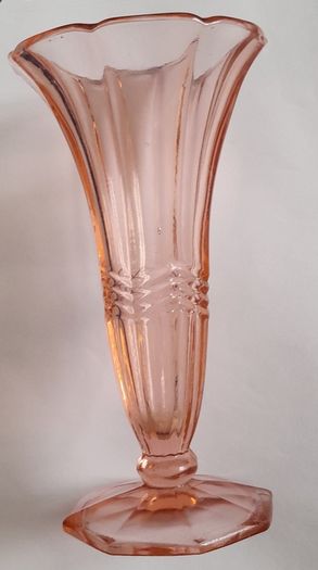 VASE - Art Deco - Pink