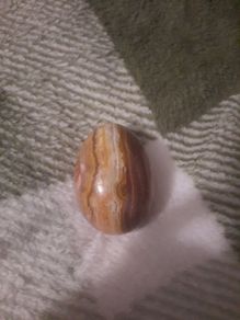 onyx agate stone egg