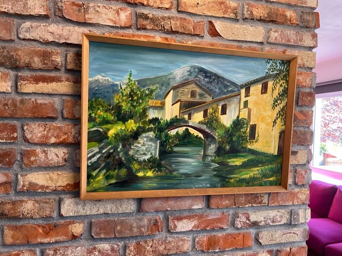 vintage oil painting