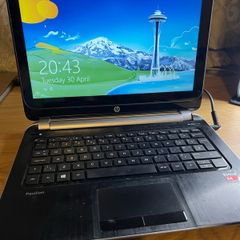 HP Pavilion Notebook Laptop AMD A4 Touchscreen - Reset and Working - No Charger