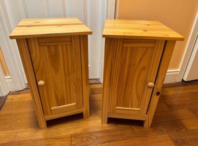 Bedside lockers