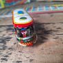 Vintage Local Shuttle Tin Toy Train Set Image 6