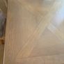 Solid oak dining table and 6 dining chairs Image 8