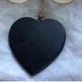 black heart black board Image 3