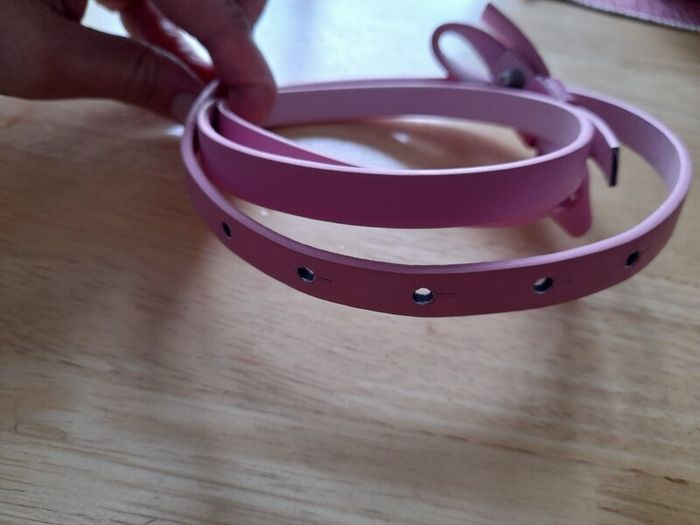 Pink belt