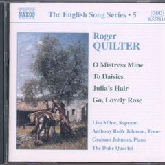 The English Song Series 5. Roger Quilter. CD. Free Postage!