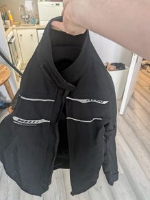 Black Motorcycle Jacket Perfect Condition